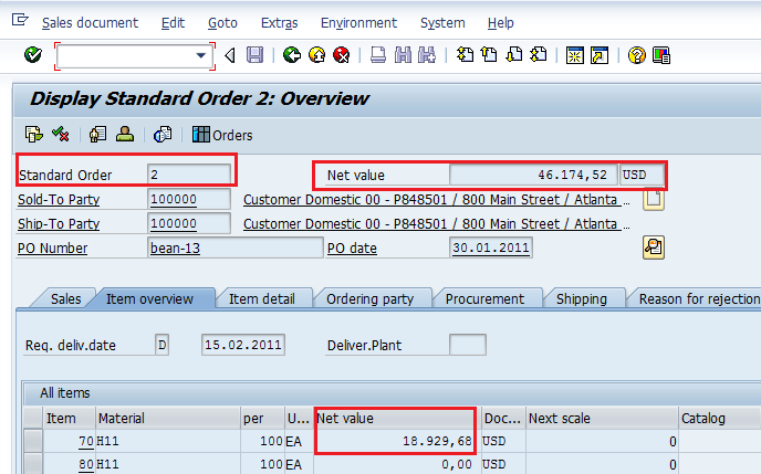 Viewing data in Salesforce